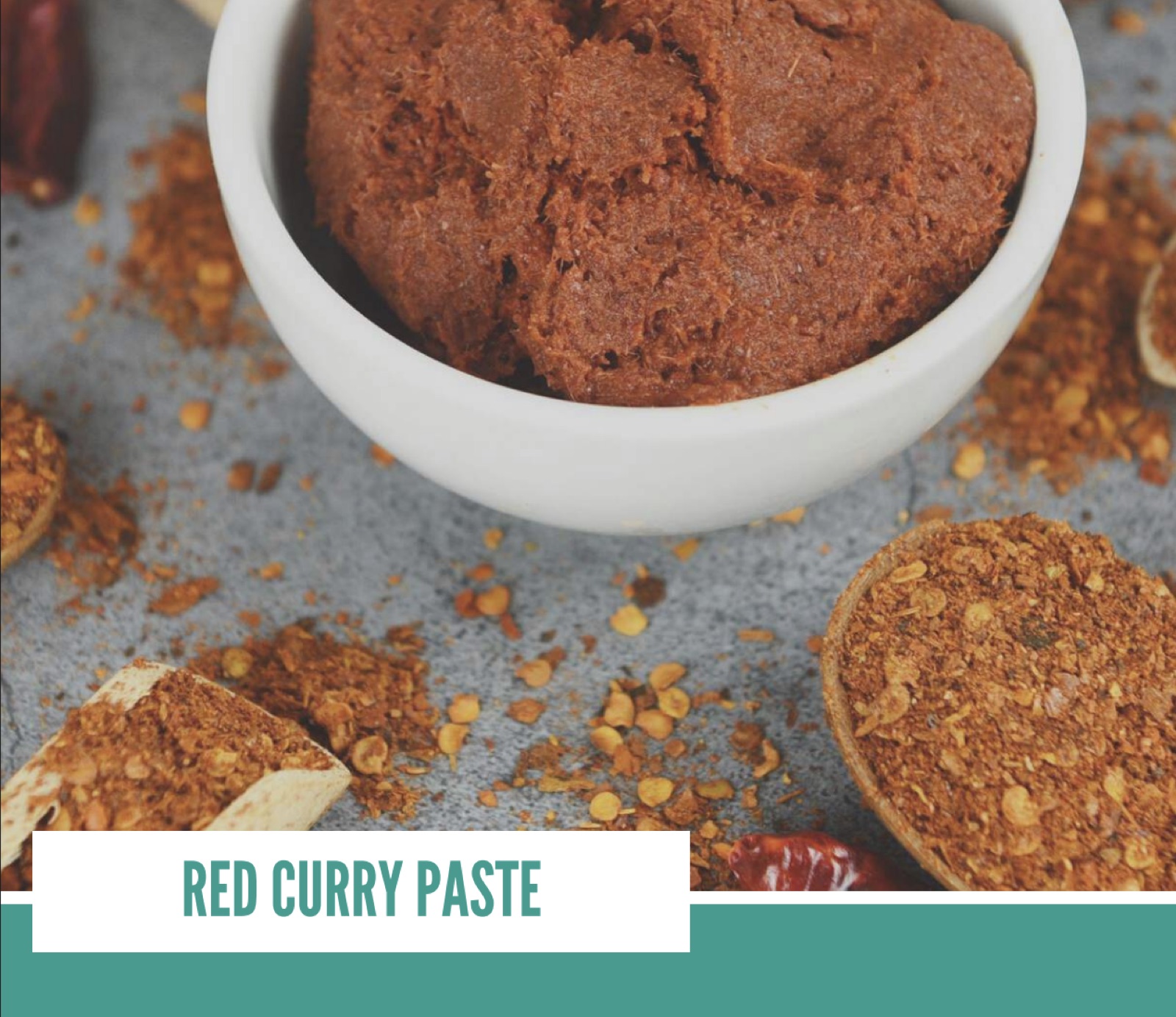 Pâte de curry rouge