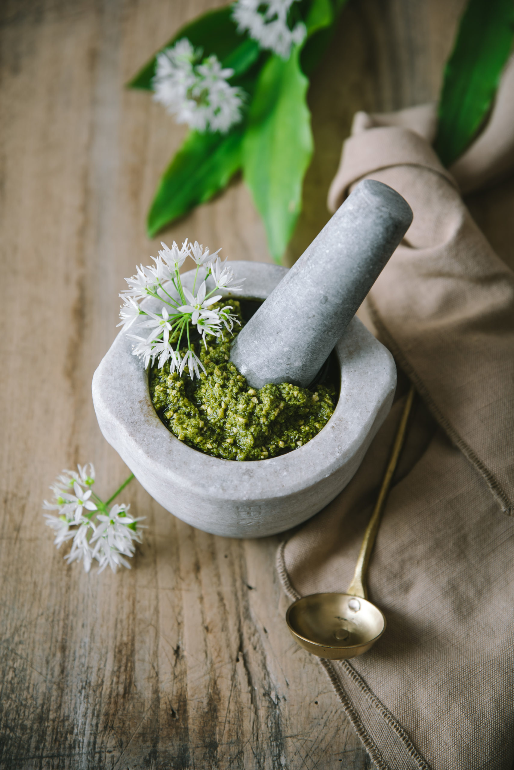 Pesto à l'ail des ours