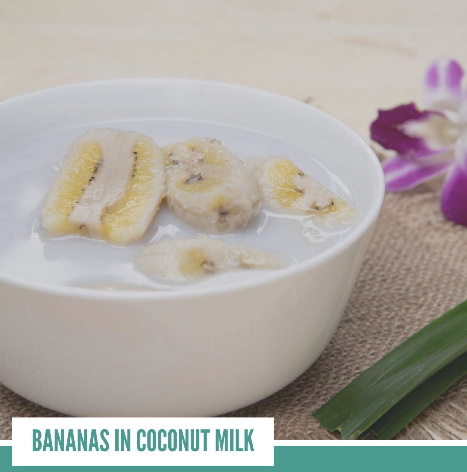 Bananes au lait de coco