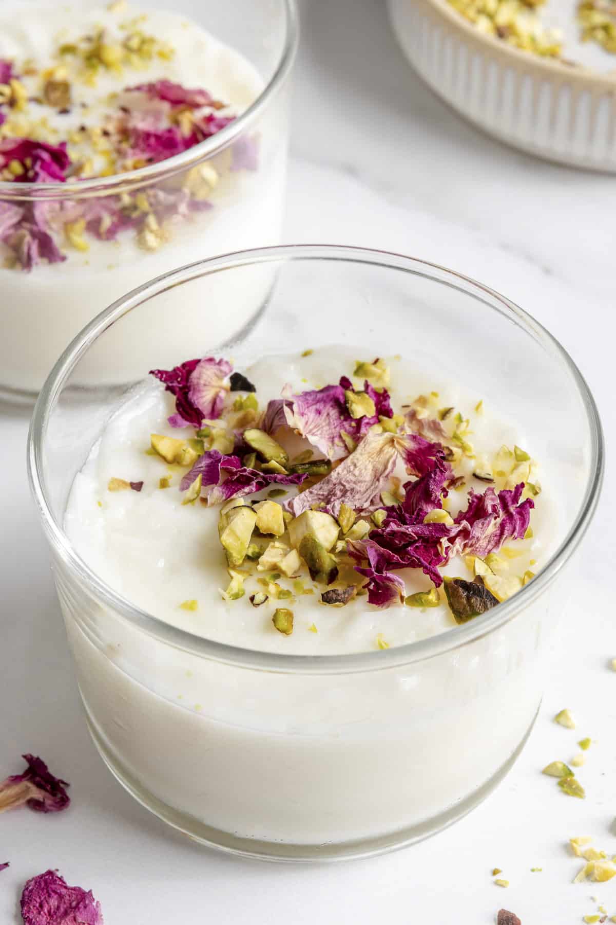 Mhalbi à la fleur d'oranger
