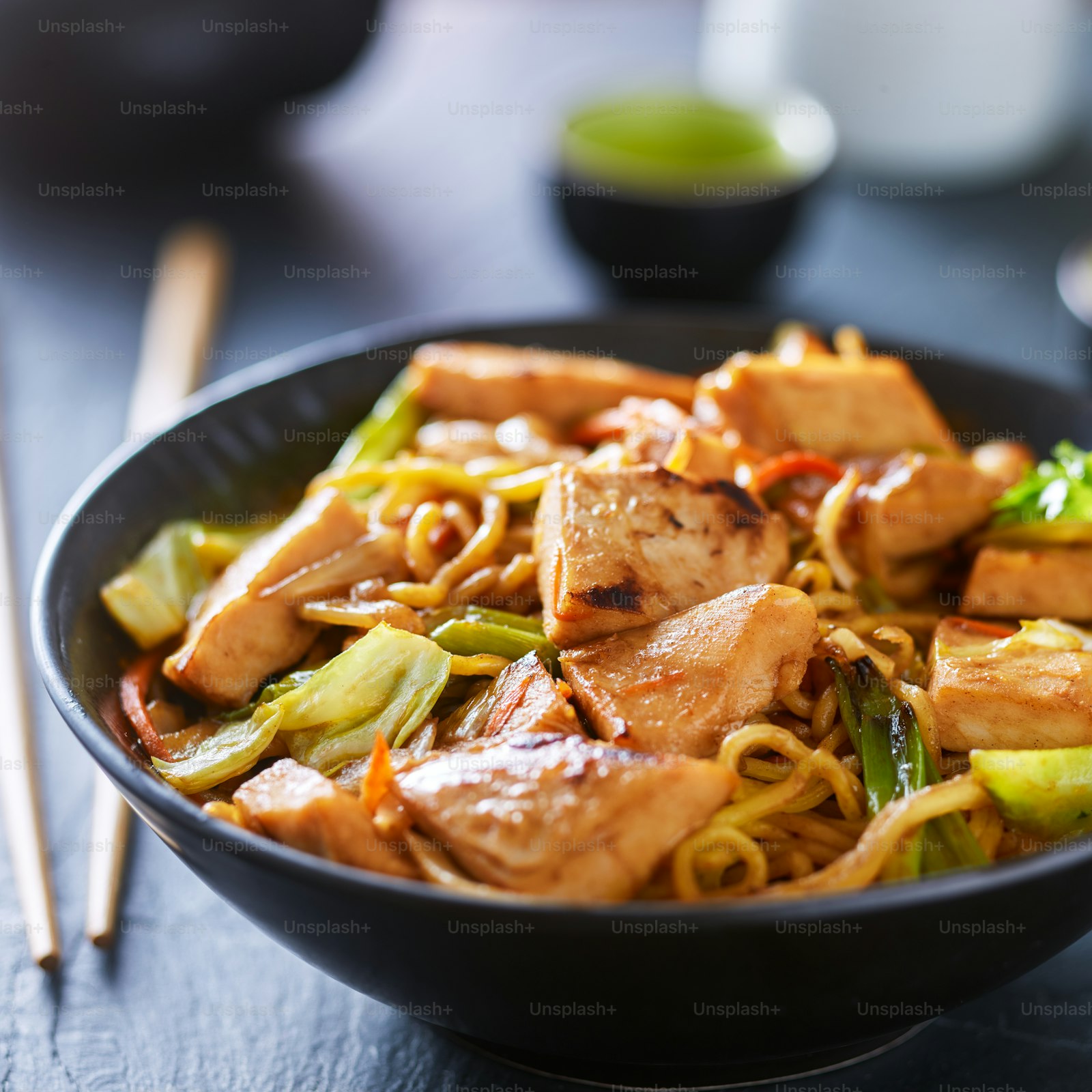 Nouilles sautées