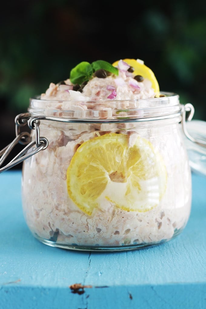 Rillettes de thon au fromage frais